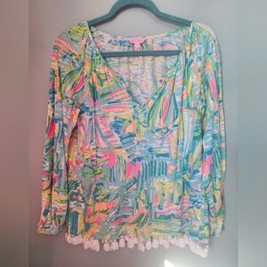 Beautiful Lilly Pulitzer top EUC size S